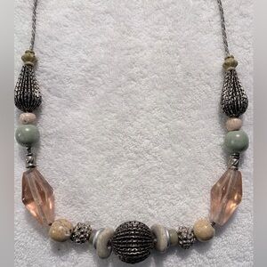 Robert Rose 30 inch Earthy Tones Beaded Necklace